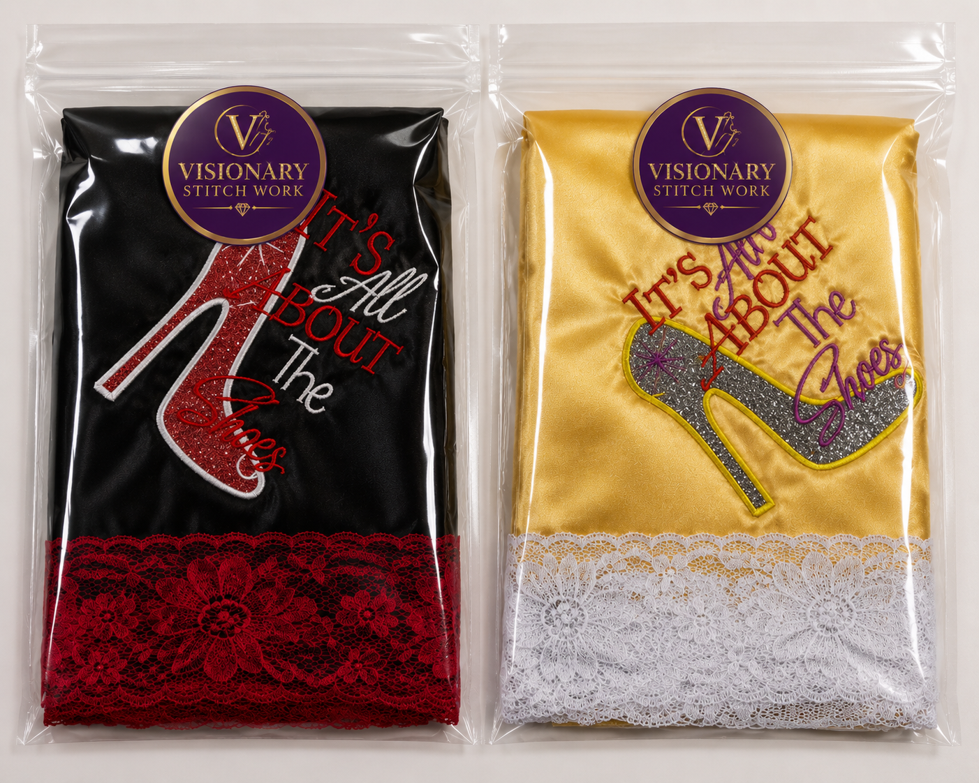 Walking by Faith Satin Lap Cloth